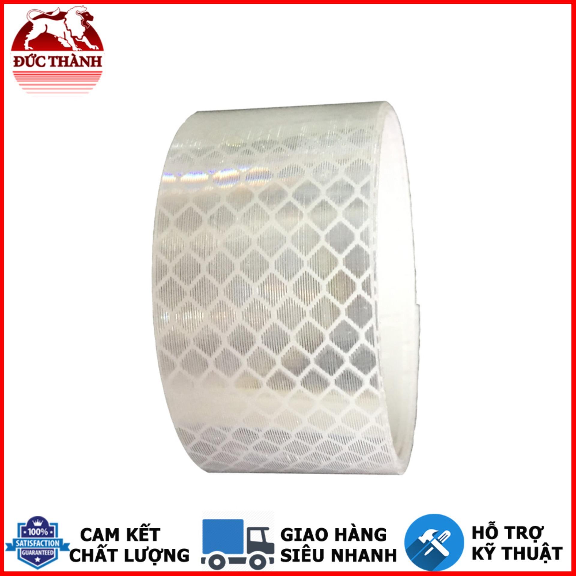 Băng keo phản quang kim cương 3M 4090 Diamond Grade DG3 Reflective Sheeting 50mmx1m (Trắng)