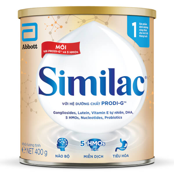 Sữa bột abbott similac số 1 400g