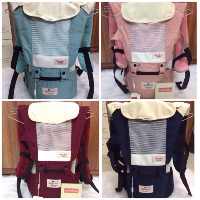 Địu Ngồi Hamobear Nhiều Tư Thế