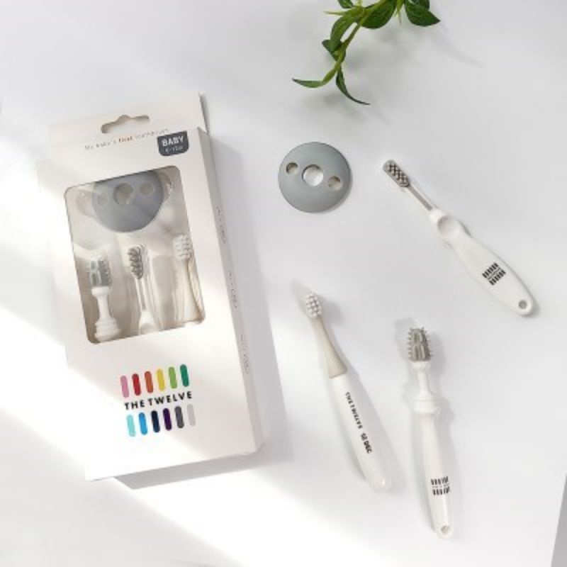 Set bàn chải 3 giai đoạn the twelve hàn quốc