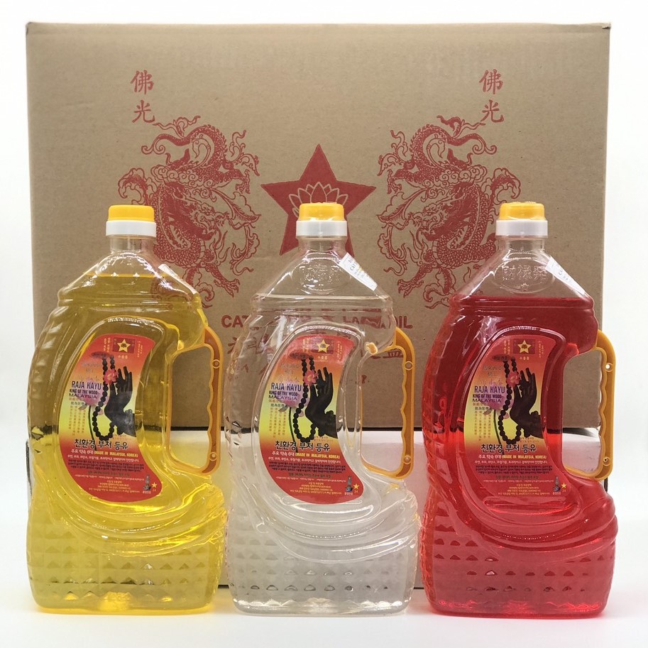 Một Thùng Dầu Lưu Ly Cát Tường Chai Lớn Nặng 1,2 Kg