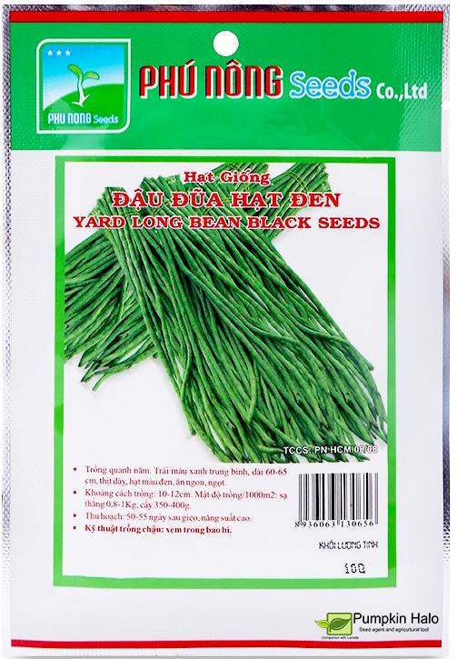 [HCM]Hạt giống đậu đũa hạt đen PN - 10g