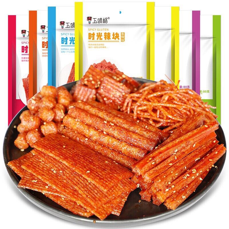 Tăm Cay Que Cay Tẩm Vị Ăn Liền 70gr❤️ Tăm Cay Ăn Vặt Trung Quốc