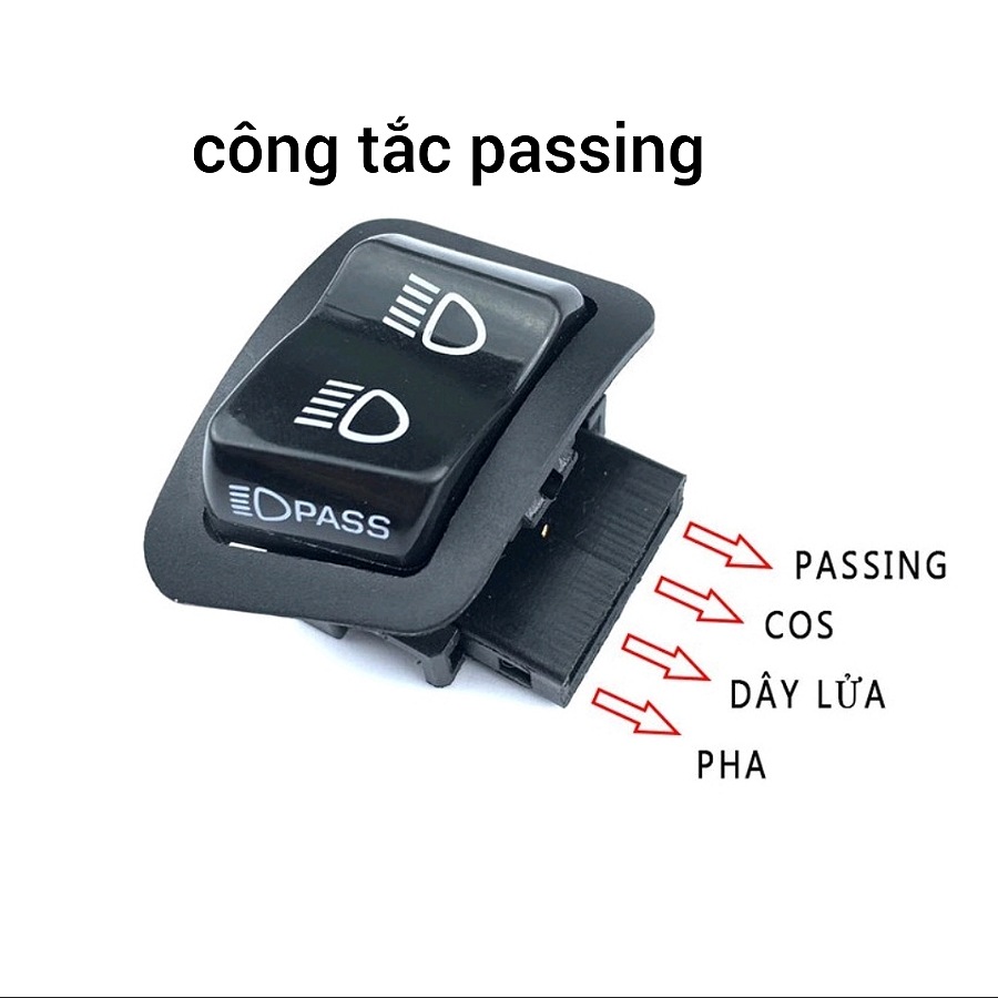 công tắc tắt mở và nháy passinh sh lắp như zin