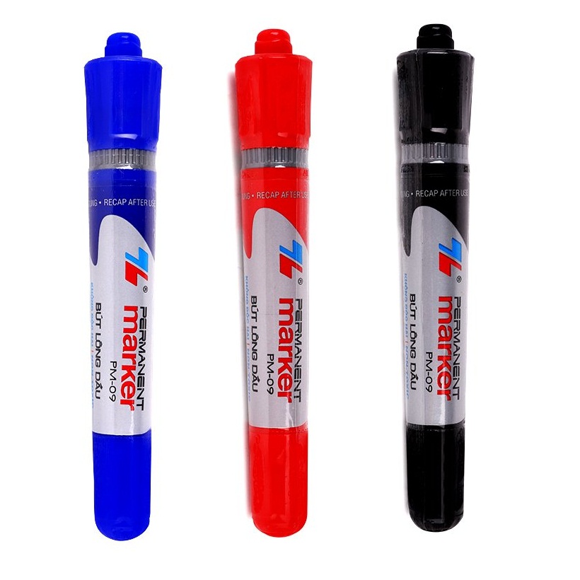 Bút lông dầu thiên long pm-09 bút 2 đầu