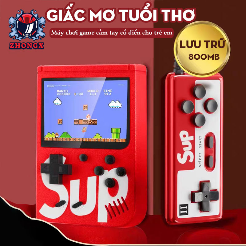 Máy chơi game cầm tay PSP mới Máy chơi game Vintage cho trẻ em Máy chơi game thời thơ ấu hoài cổ Super Mary Máy chơi game Tetris Máy chơi game mini nhỏ Máy chơi game có thể sạc cả TV