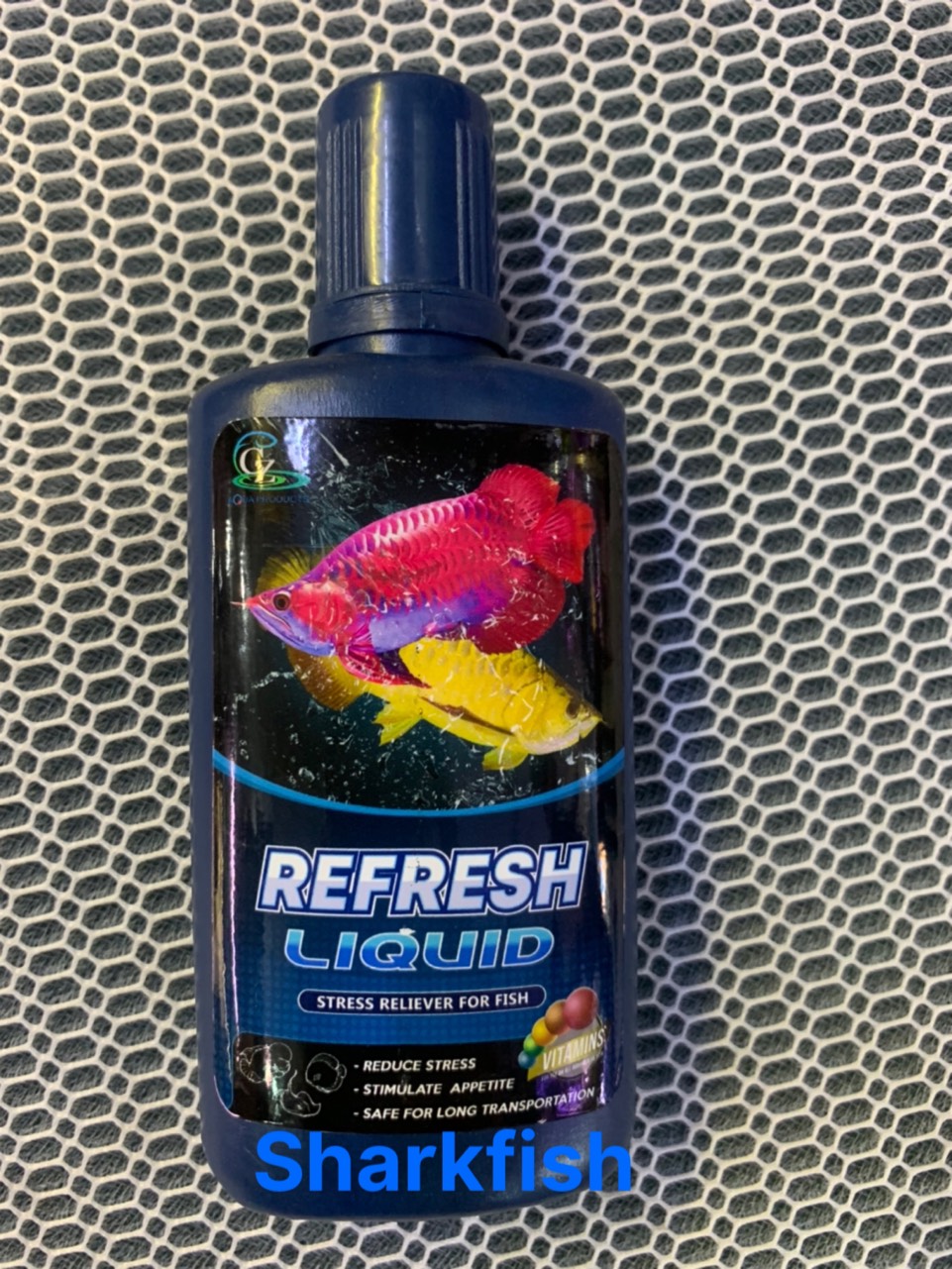 Dung dịch giảm stress hủ 100gam cho cá cảnh,dung dịch vitamin refresh 100gam cho cá