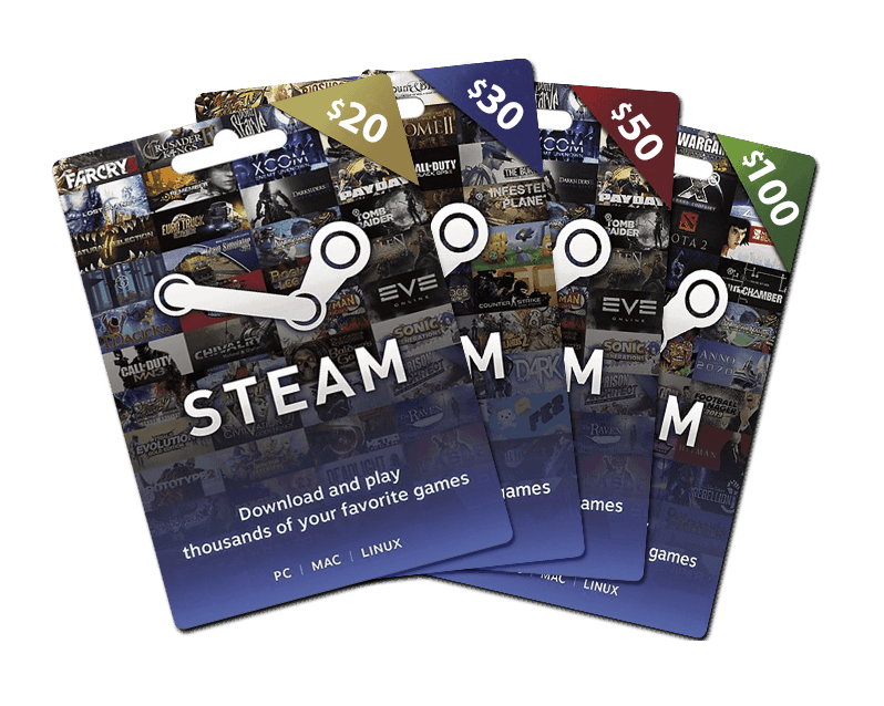 Thẻ Steam Wallet