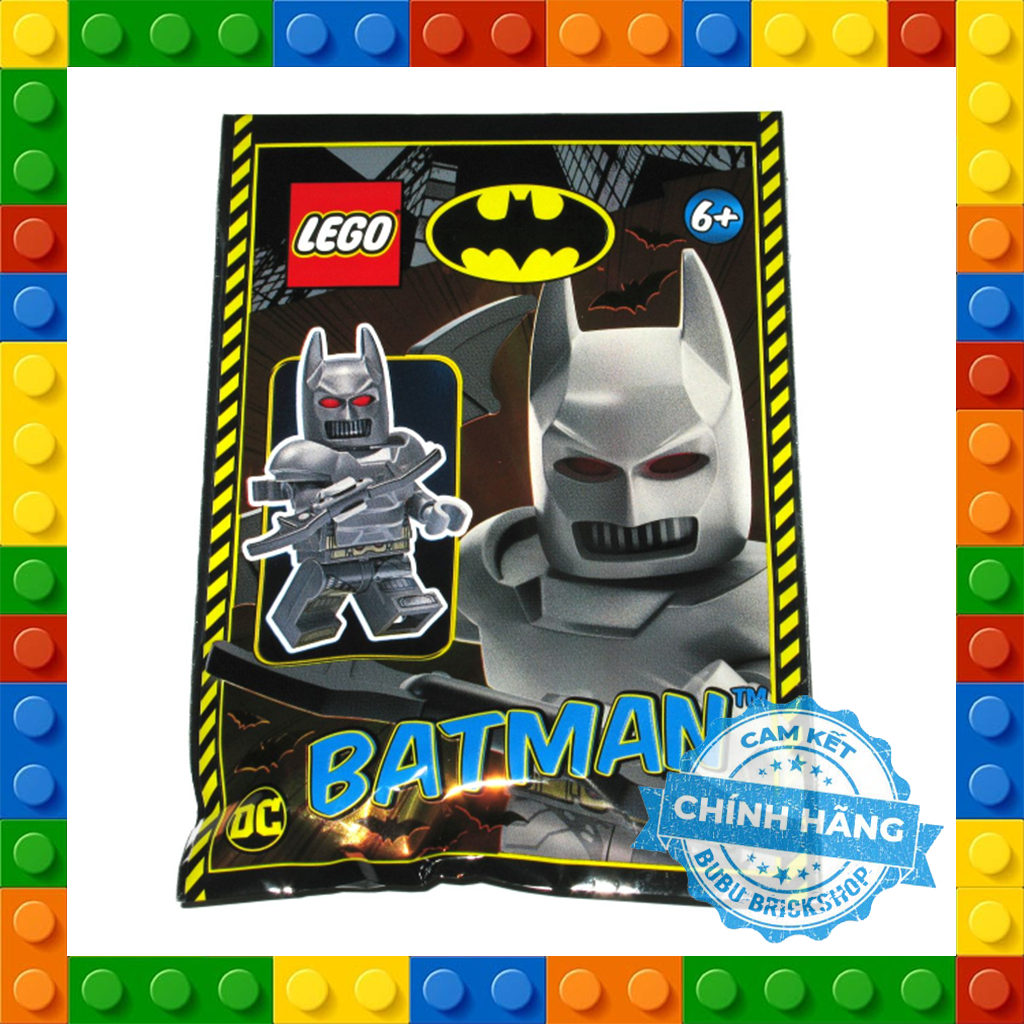 Lego Super Heroes 211906 - Batman foil pack #4 - Bộ xếp hình Lego Nhân vật Batman