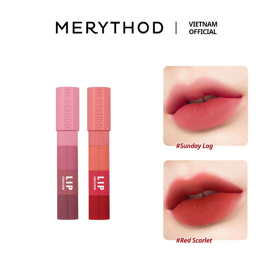 Son sáp nhiều màu mềm mướt Reel Edge Lip Crayon 4g