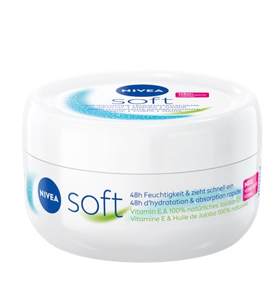 Kem dưỡng ẩm nivea soft 200ml