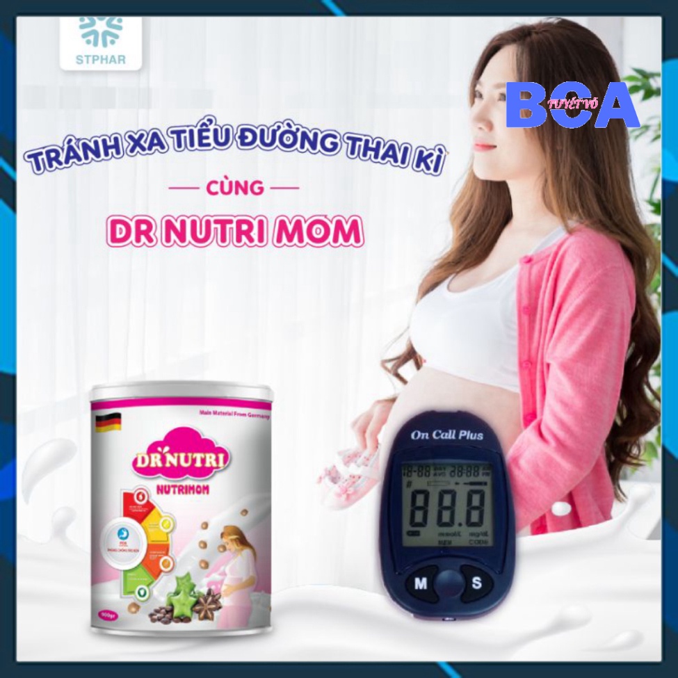Sữa bột dành cho mẹ bầu dr nutri mom 900g , tuyết võ bca