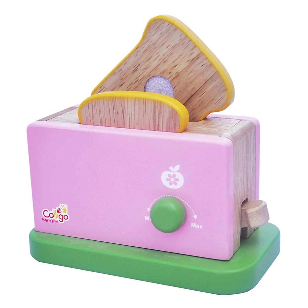 Đồ chơi gỗ colligo - máy nướng bánh mì 12180