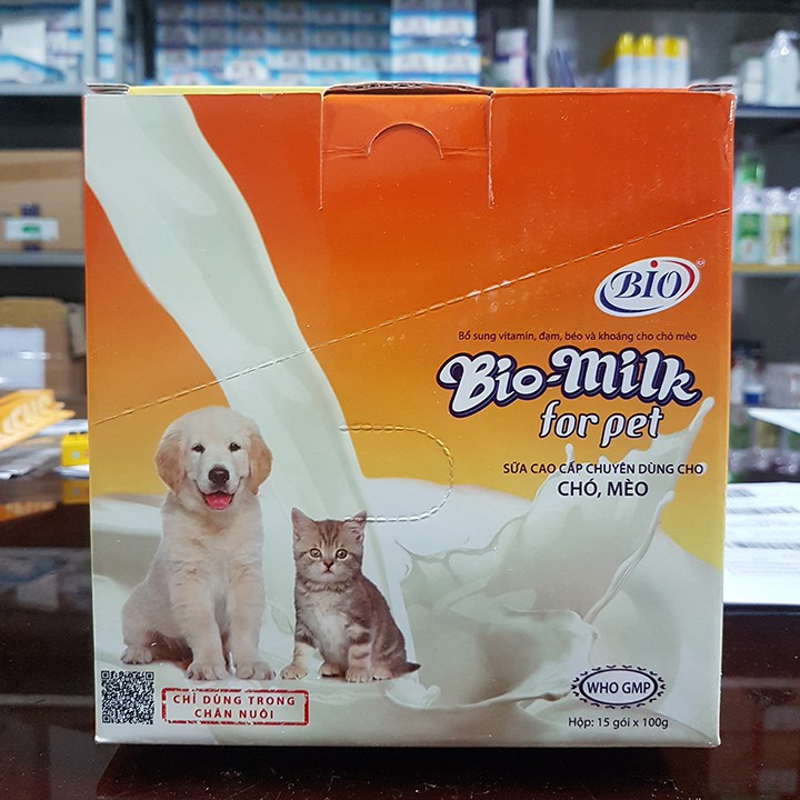 Sữa bột cho chó bio