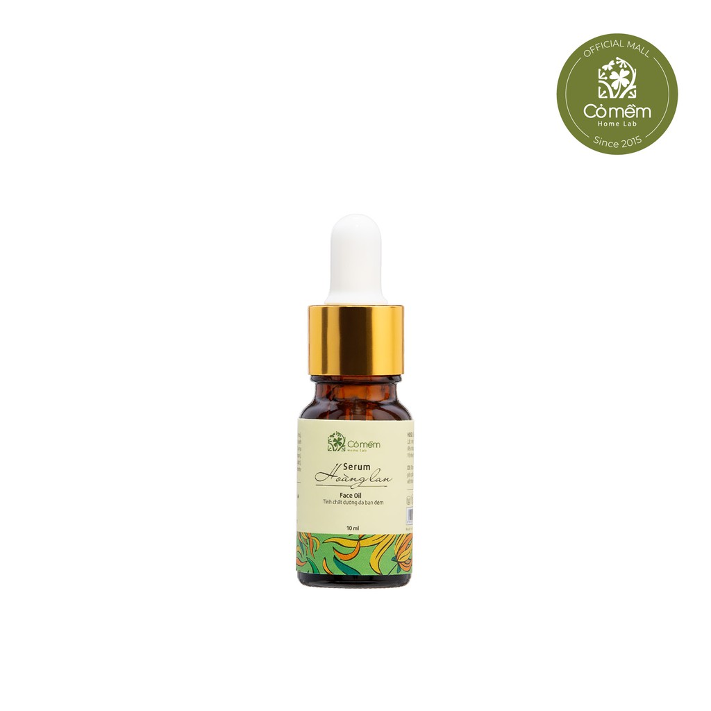 Serum đêm hoàng lan giảm thâm ngừa nám da chăm sóc da an toàn cho bà bầu cỏ mềm