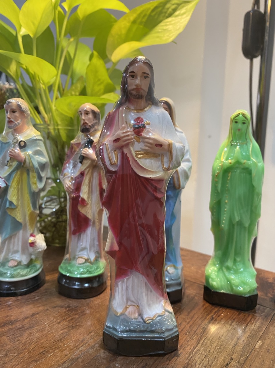 Tượng trái tim chúa giê-su cao 15cm