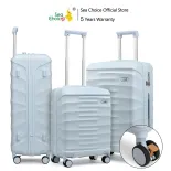【Free travel bag】Sea Choice 2036 Hard Luggage Suitcase ABS material with TSA lock YKK zipper Lightweight suitcase size 20/24/28 inches 360° rotating wheels With wheel brake function
