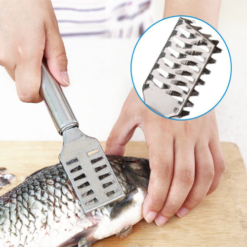 Dụng cụ đánh vảy cá inox chuyên dụng siêu bền