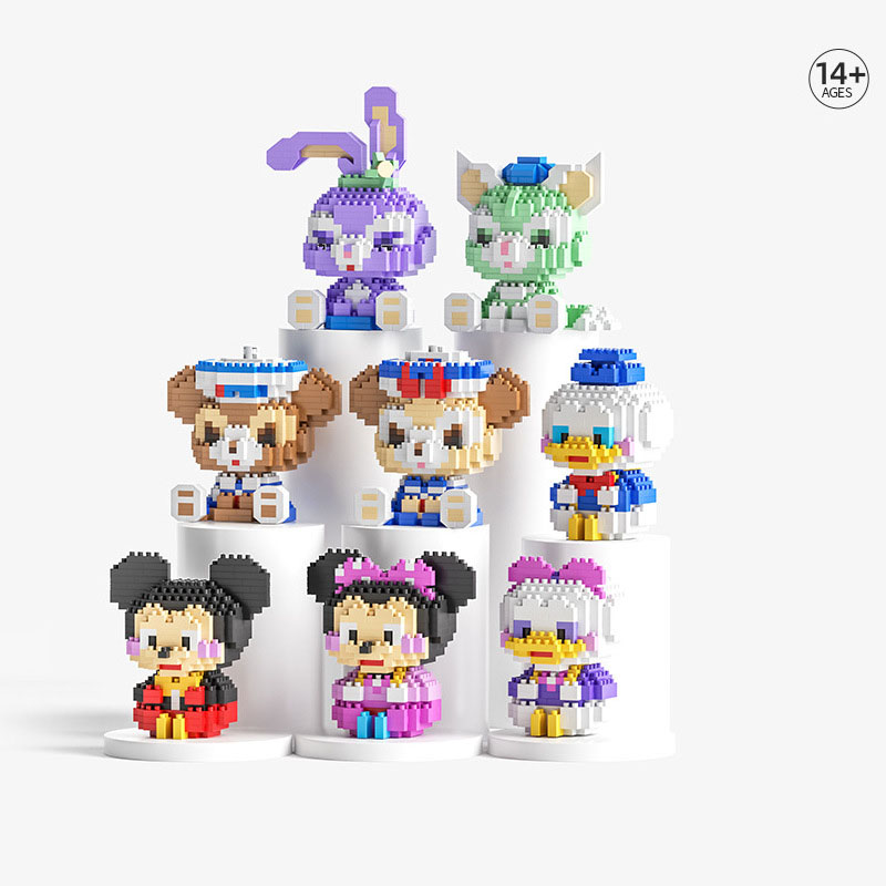 Xếp hình lego 3d mô hình động vật thu nhỏ siêu dễ thương