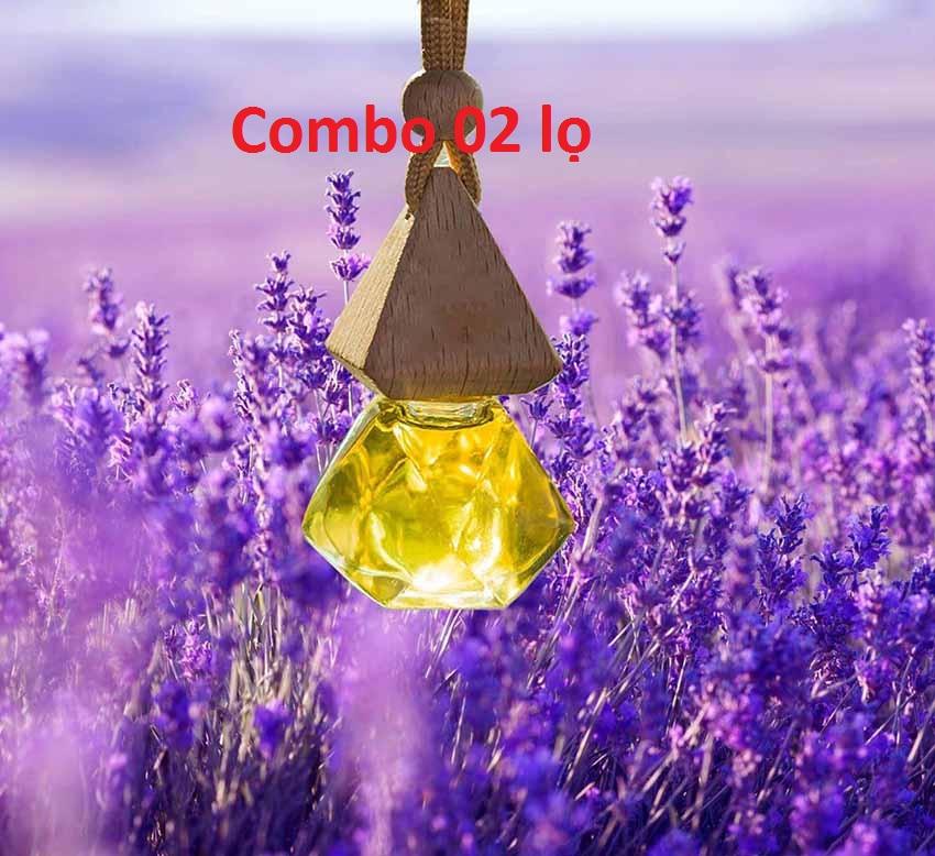 Combo 02 Tinh dầu treo xe hương Oải Hương (Lavender) - Hơn cả sự đẳng cấp