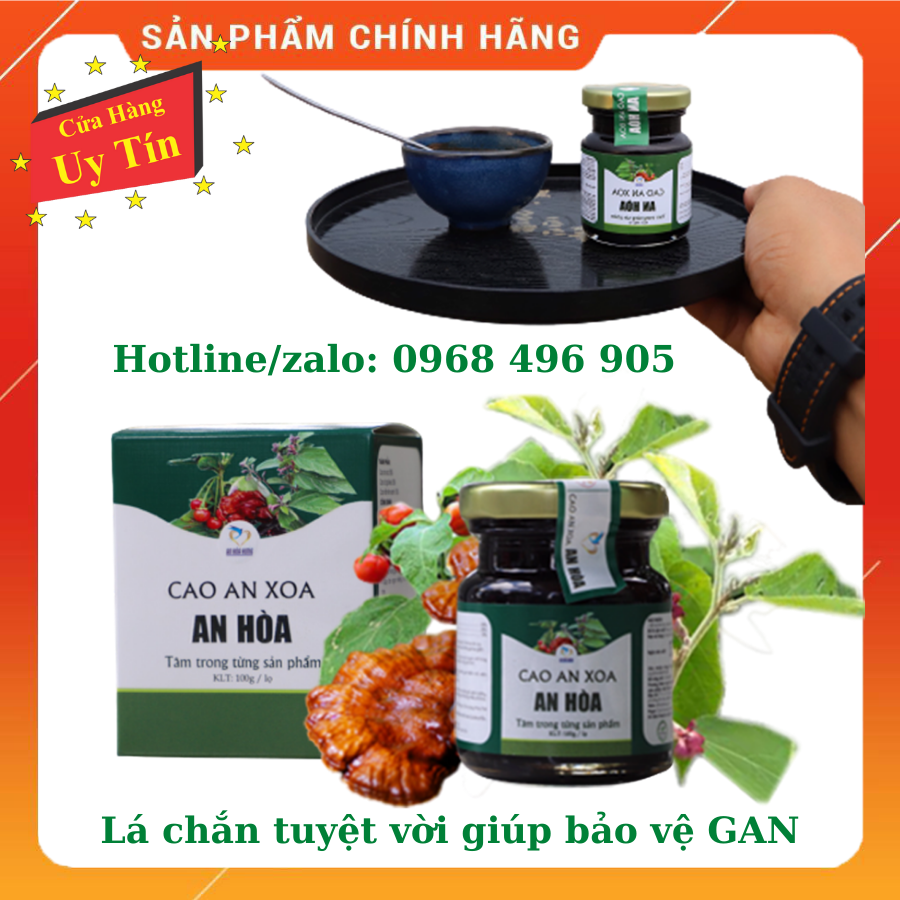 Cao an xoa an hòa - bảo vệ gan an toàn, hiệu quả - cam kết 100% từ thiên nhiên, không chất bảo quản