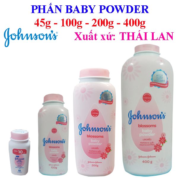 Phấn Johnson's Blossoms Màu Hồng Thái Lan