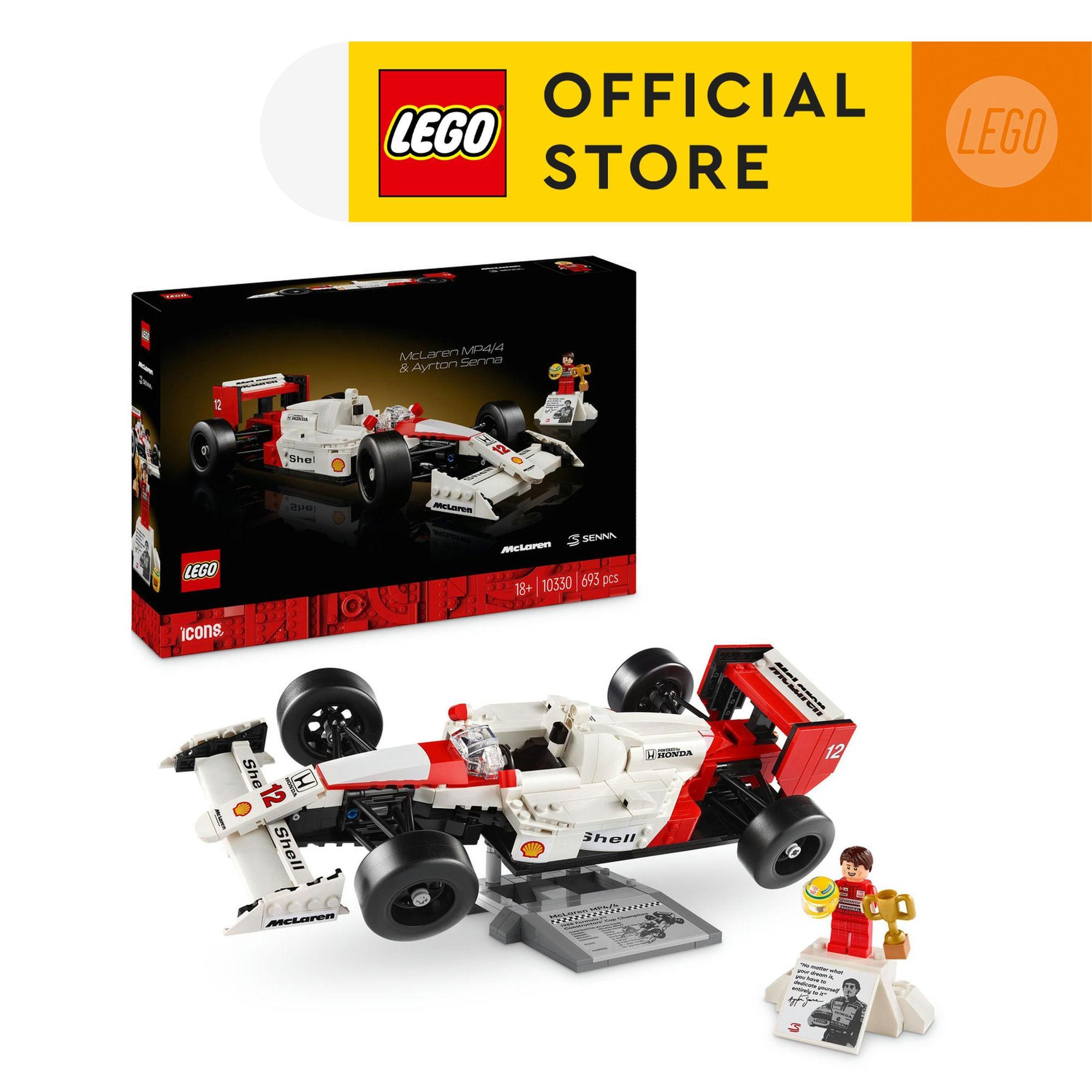 LEGO ADULTS ICONS10330 Đồ chơi lắp ráp Siêu xe thể thao biểu tượng McLaren ICONS F1