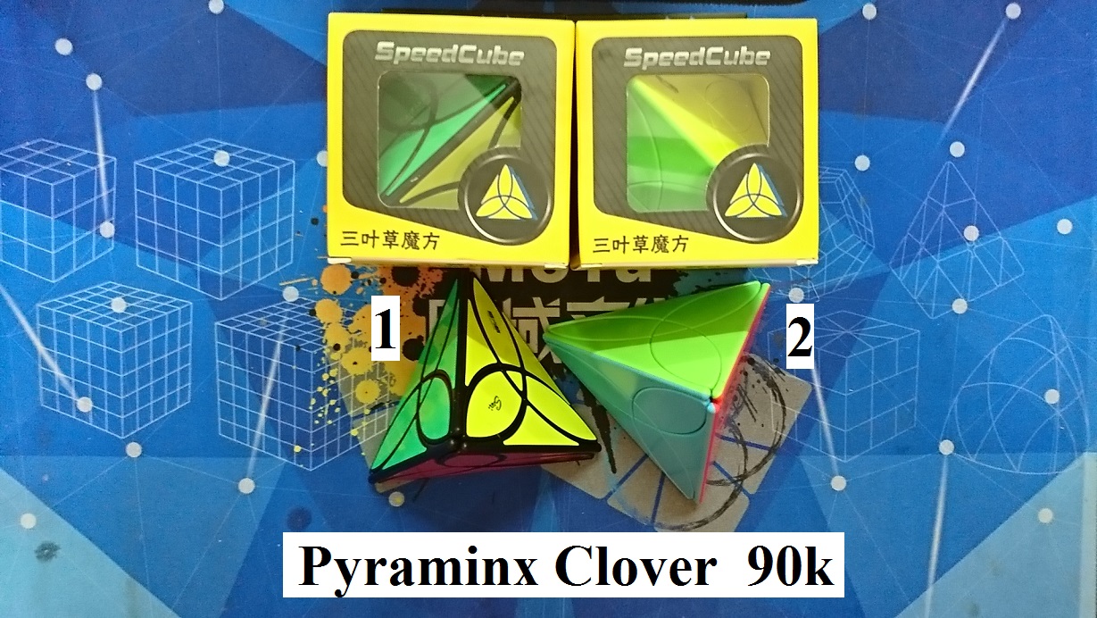Biến thể Rubik. Pyraminx Clover