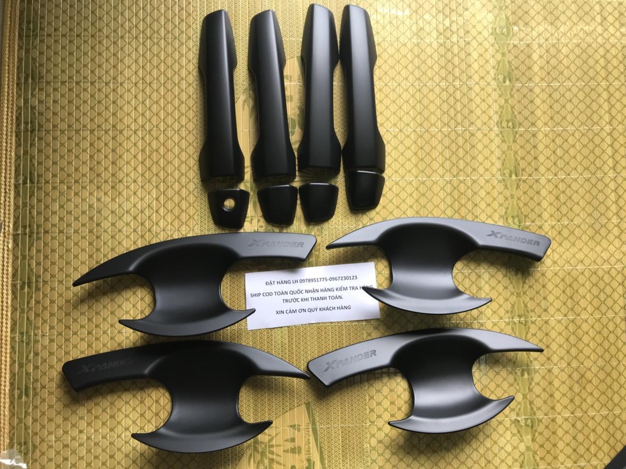 Tay Hõm Cửa Nhựa Đen Xi Cao Cấp Cho Mitsubishi Xpander