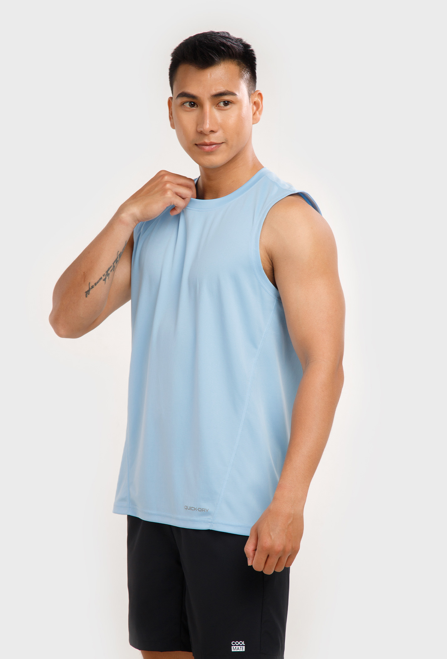 [CHỈ 25-29.6 TẶNG QUÀ ĐƠN 349K]COOLMATE - Áo Tank Top thể thao nam Promax thoáng mát tối đa