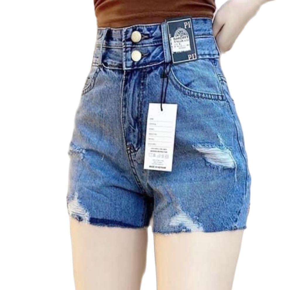 Quần short jean nữ cao cấp thời trang skyfashion 75