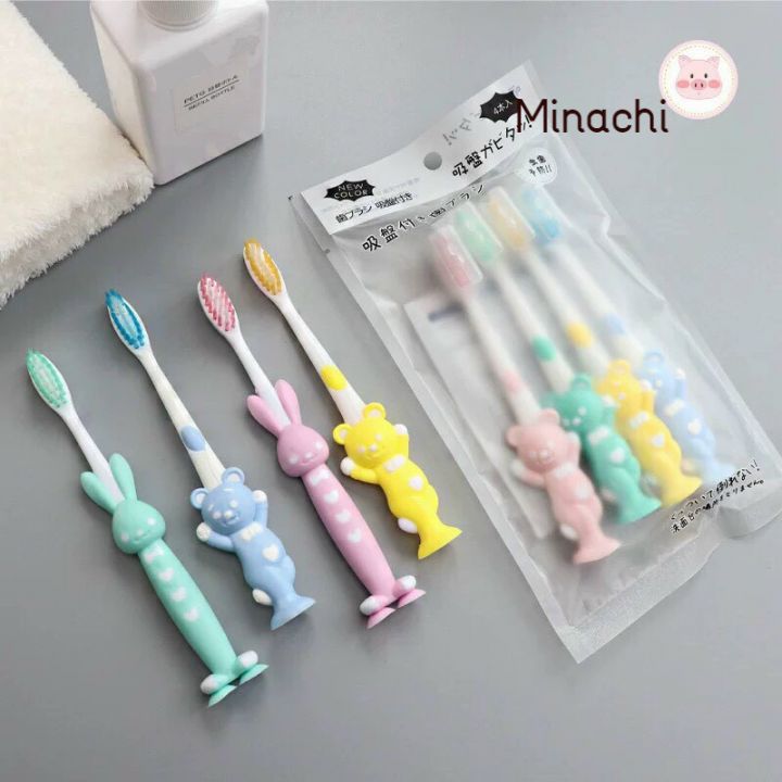 Bàn chải đánh răng cho bé hình thú