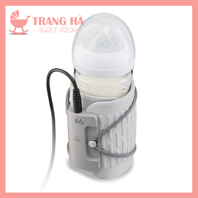 🔷𝑪𝑯𝑰́𝑵𝑯 𝑯𝑨̃𝑵𝑮🔷dụng cụ hâm sữa trên ô tô fatzbaby có kèm adaptor fb3100mx
