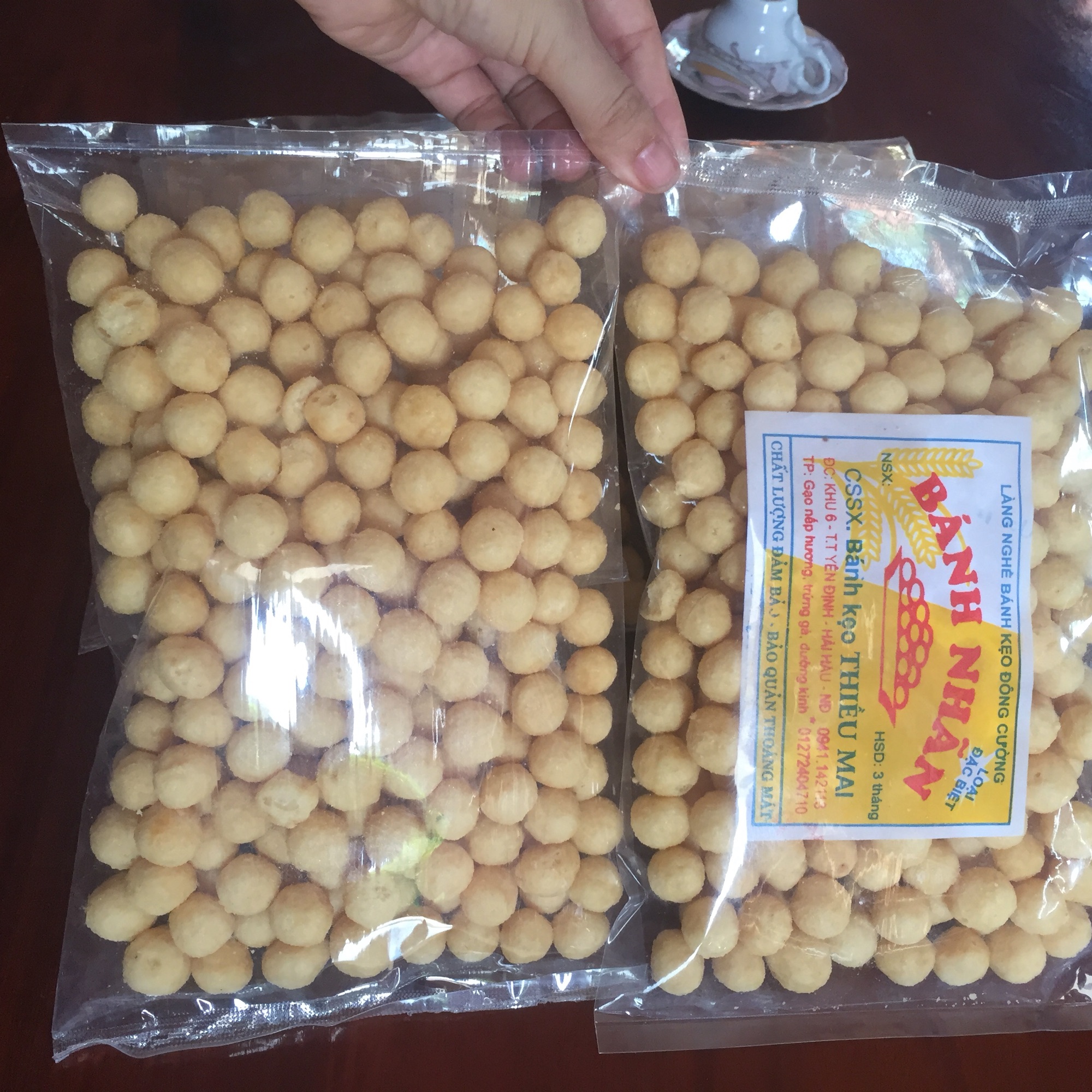 Combo 6 gói bánh nhãn Hải Hậu thơm ngon