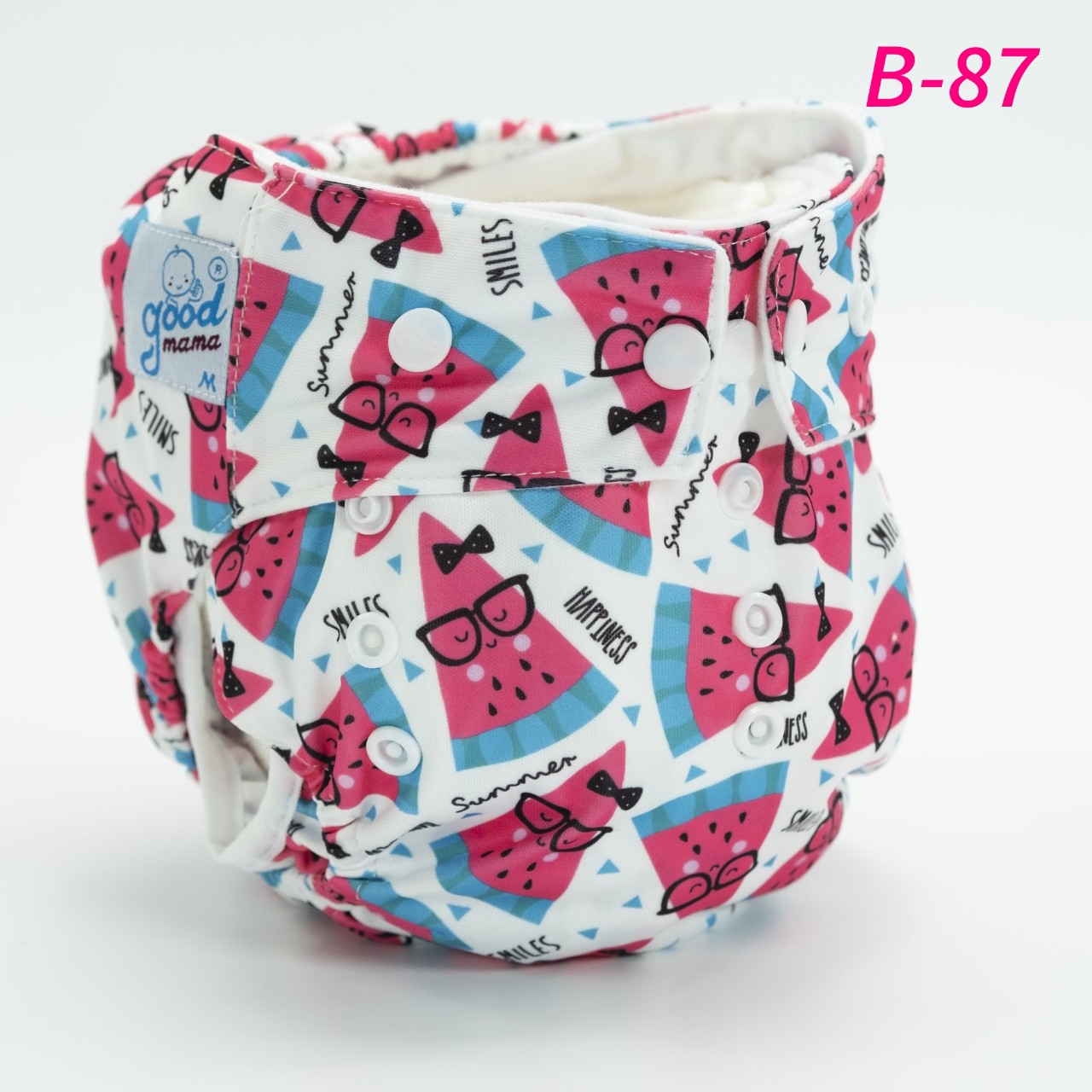 1 Set of Goodmama Anti-Spill Cloth Diapers Size m Including 1 Cover and 1 Liner (Vietnamese Product) - 6