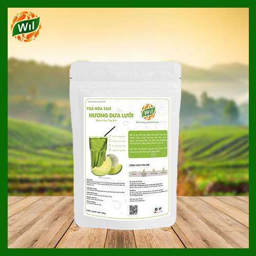 Trà hòa tan hương dưa lưới Wil 500g