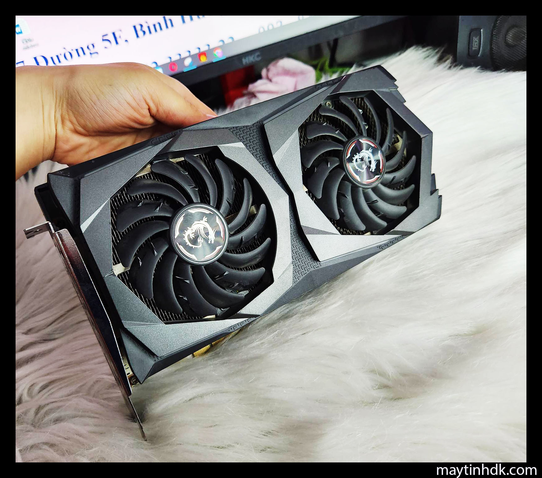 Card màn hình - vga msi rtx 2060 gaming z 6g bảo hành 03 tháng