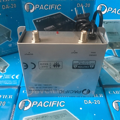 Bộ khuếch đại truyền hình cáp pacific - hàng chính hãng đẩy tín cáp cực tốt