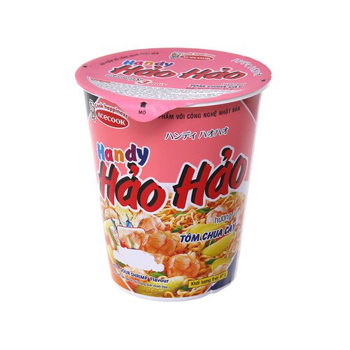 Mì handy hảo hảo tôm chua cay ly 67g