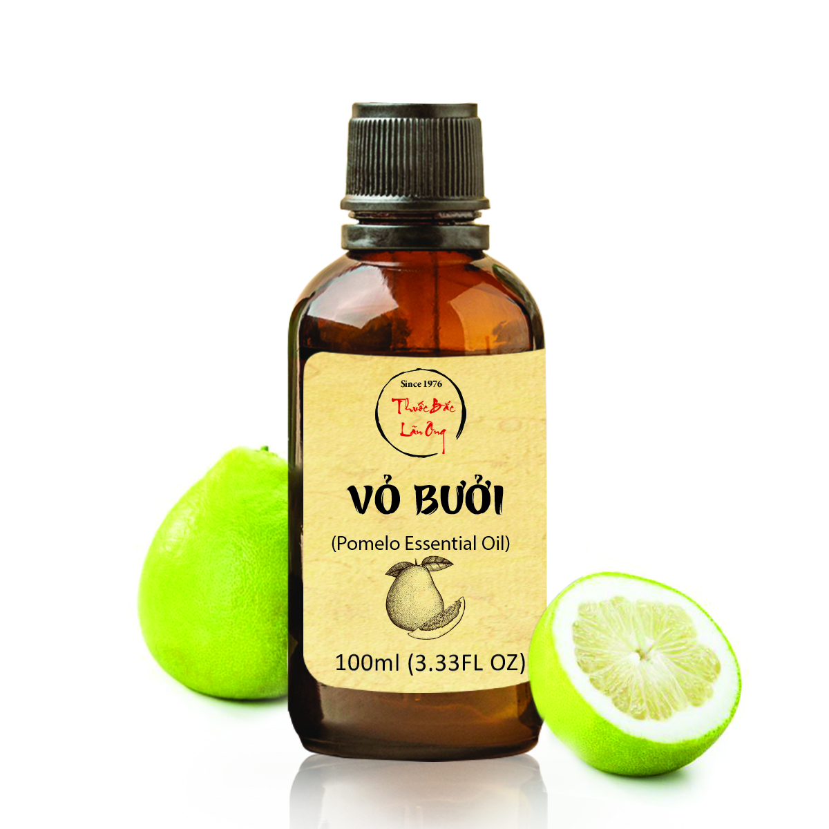 Tinh dầu Bưởi nguyên chất 100ml, dưỡng tóc, kích thích mọc tóc, khử mùi, diệt khuẩn