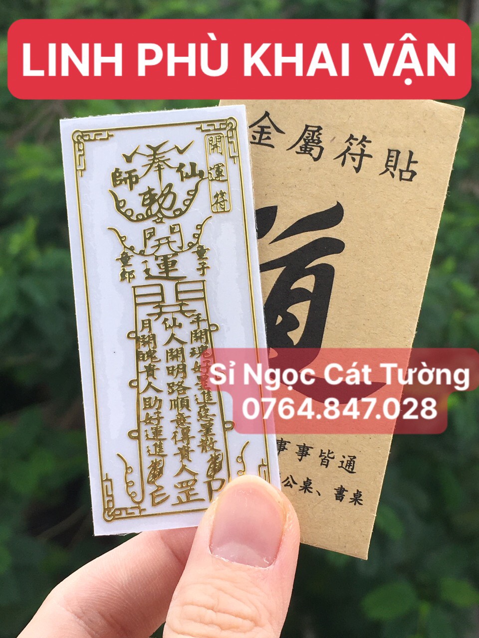 [HCM]LINH PHÙ KHAI VẬN - KHAI MỞ TÀI VẬN ĐÓN TÀI LỘC SỨC KHOẺ TÌNH DUYÊN DÁN ĐIỆN THOẠI -ĐÃ CHÚ