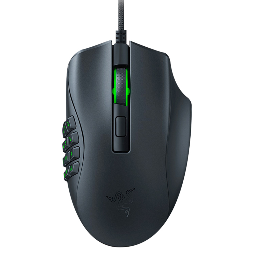 Razer Naga x MMO Chuột chơi game RGB có dây chuột nhẹ với công tắc chuột quang Razer thế hệ 2 16 nút lập trình