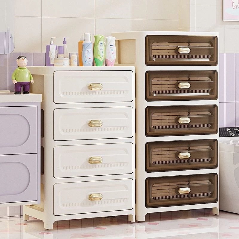  Hỏa Tốc tủ nhựa ngăn kéo 35cm tủ nhựa đựng quần áo Màu trắng Màu xám tủ nhựa duy tân Châu âu tủ đầu giường Dày hơn tủ nhựa đa năng 