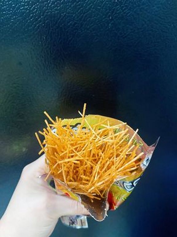 Bánh snack sợi cà phê ngon mê ly 5 gói