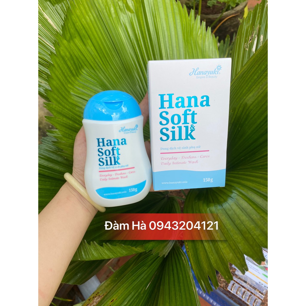 Dung Dịch Vệ Sinh phụ nữ Hana Soft Silk Hanayuki