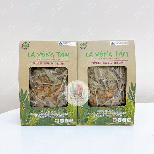 Lá xông tắm thảo dược bảo nhiên