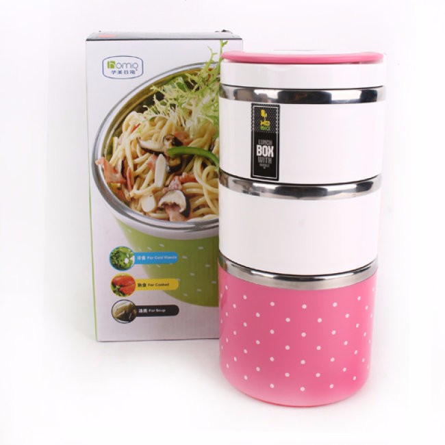 Hộp Cơm Giữ Nhiệt, Hộp Đựng Cơm Giữ Nhiệt, Hộp Cơm 3 Tầng, Cà Mèn Giữ Nhiệt Giữ Nhiệt , Hộp đựng cơm bằng Inox , Cà mên đựng cơm, Cặp lồng cơm văn phòng