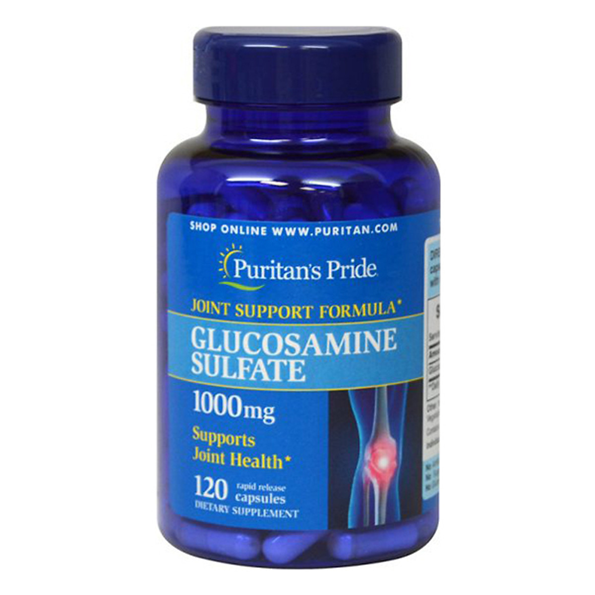 Thực Phẩm Chức Năng - Viên Uống Hỗ Trợ Khớp Puritan'S Pride Glucosamine Sulfate 1000mg (120 Viên)