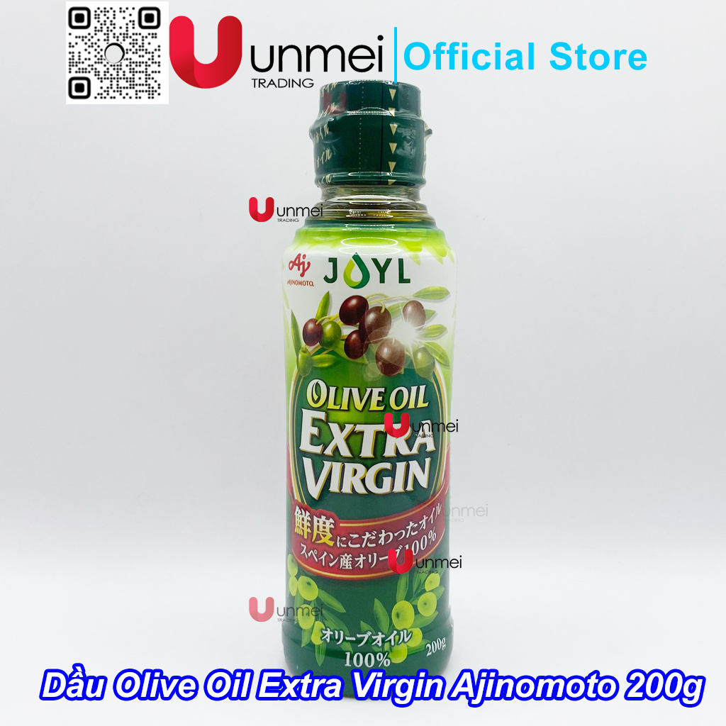Dầu oliu, Dầu Olive Oil Extra Virgin Ajinomoto 200g Dùng Chế Biến Bữa Ăn