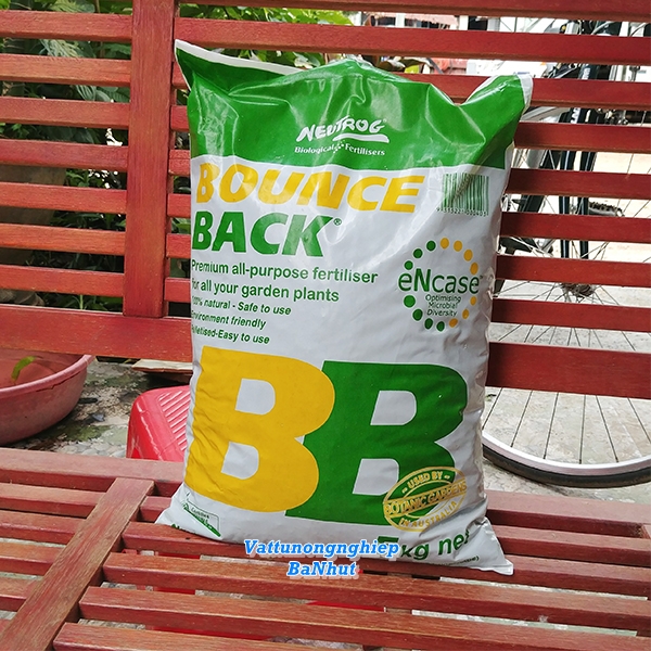 Phân hữu cơ đậm đặc dạng viên bounce back 1kg